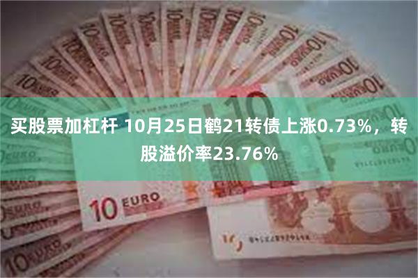 买股票加杠杆 10月25日鹤21转债上涨0.73%，转股溢价率23.76%